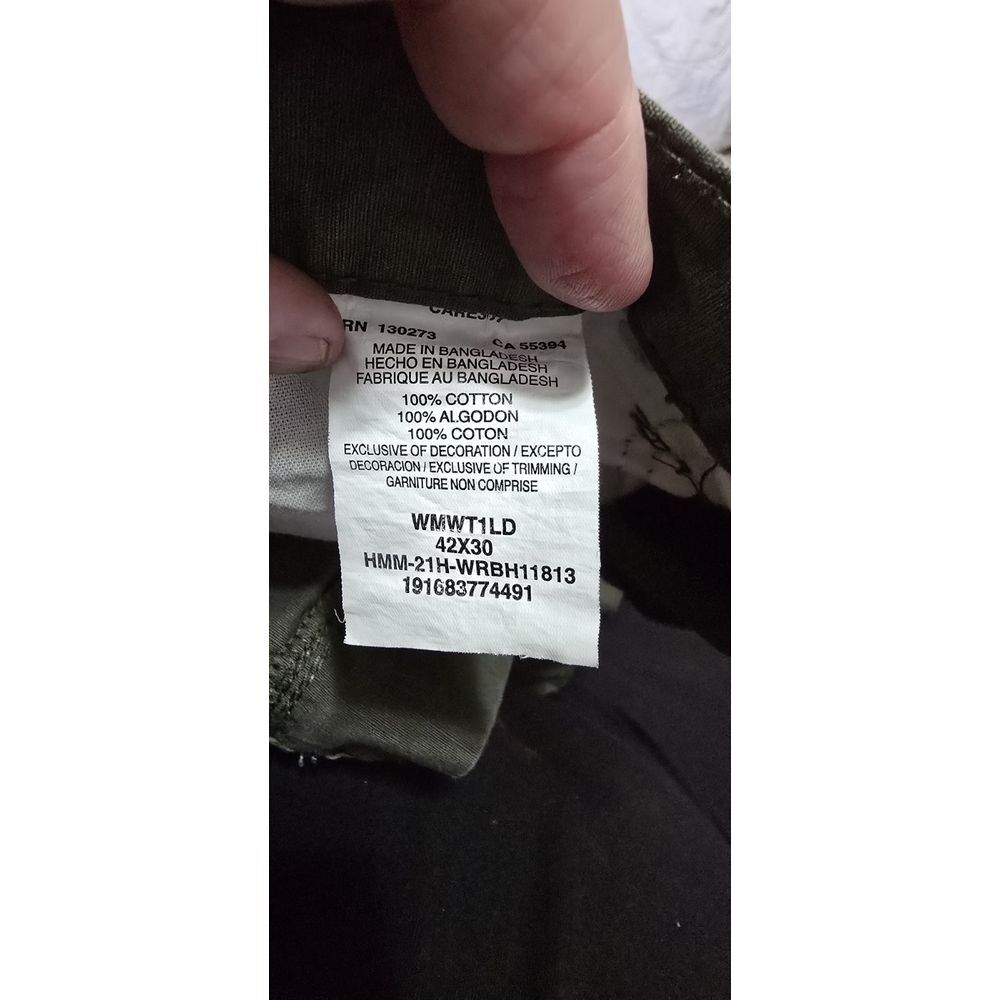 WRANGLER‎ - Men Gray Workwear Ripstop Cargo Pants 42 X 30 - Picture 6 of 7